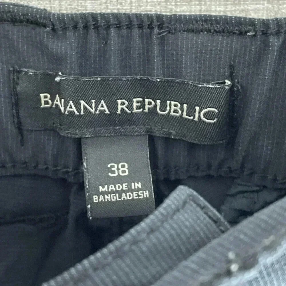 Banana Republic Lightweight Hiking Shorts Mens 38 Black 3350